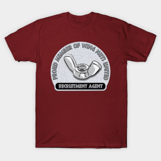 Wing Nut T-Shirt by NN Tease